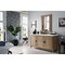James Martin Vanities Portland 60in Single Vanity Whitewashed Walnut w/ 3 CM Ethereal Noctis Quartz Top 620-V60S-WW-3ENC - alternate 2